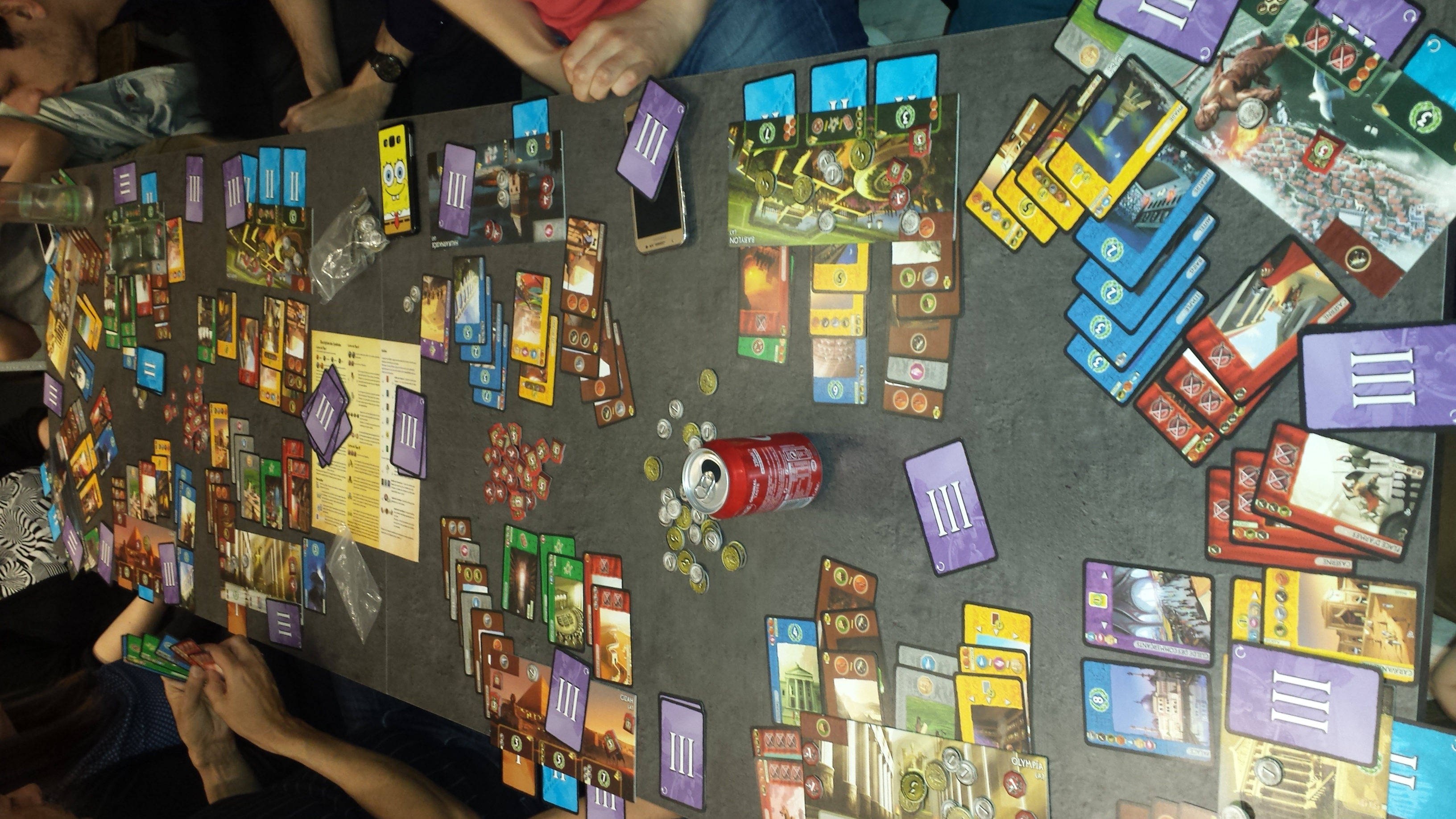 Soirée jeux marseille Tournoi 7 wonder